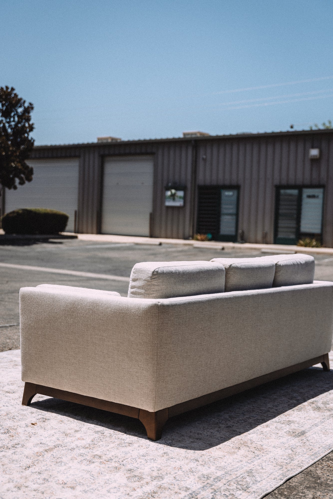 Article Ceni 83" Sofa - Chalk Gray