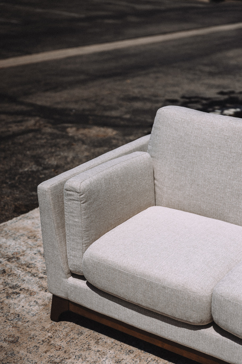 Article Ceni 83" Sofa - Chalk Gray