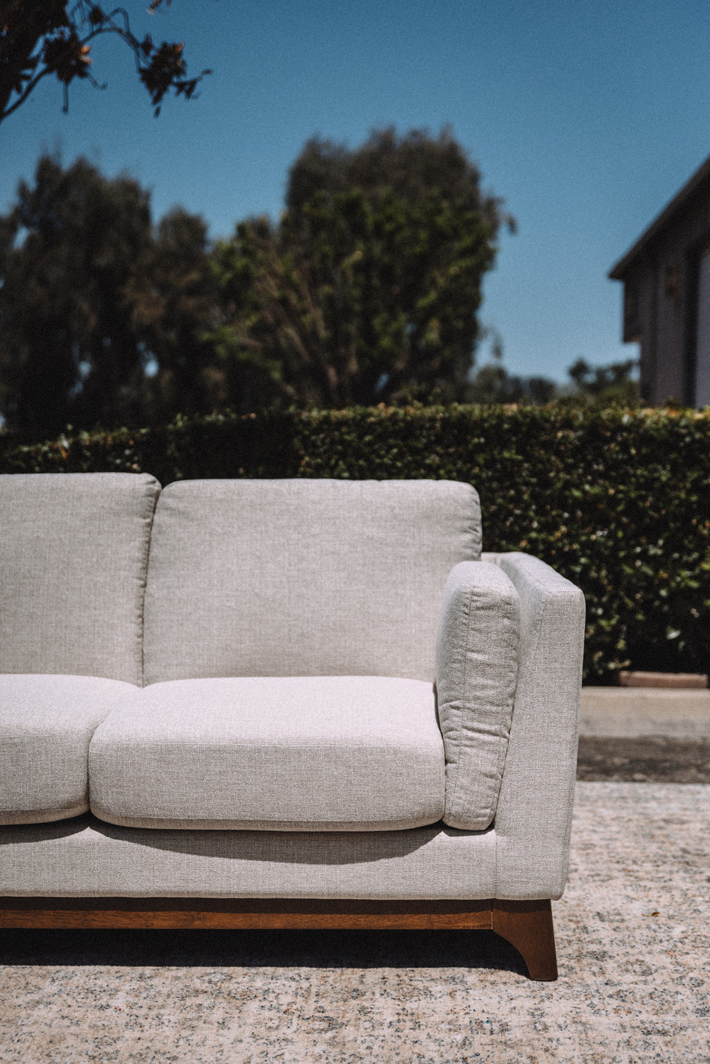 Article Ceni 83" Sofa - Chalk Gray