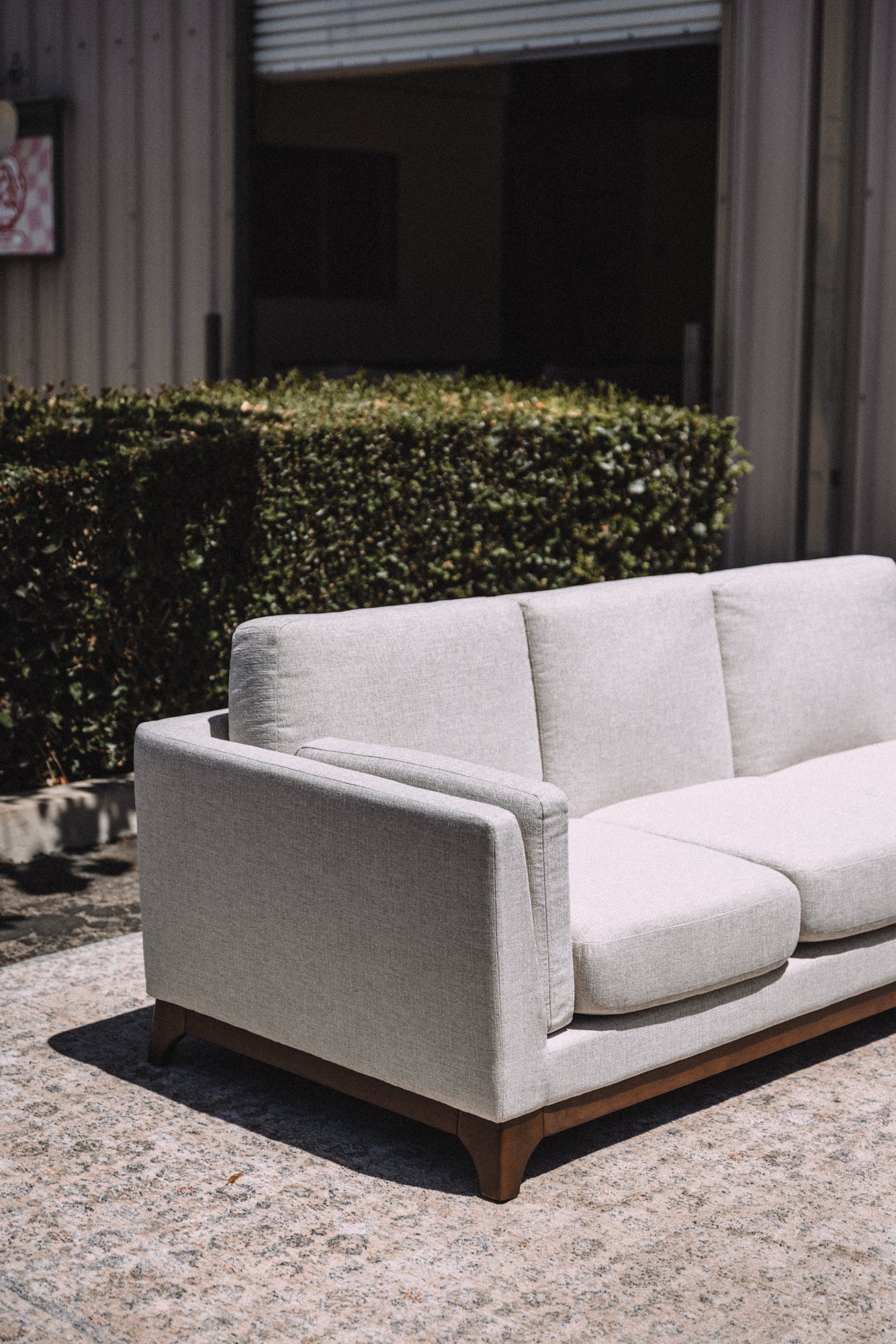 Article Ceni 83" Sofa - Chalk Gray