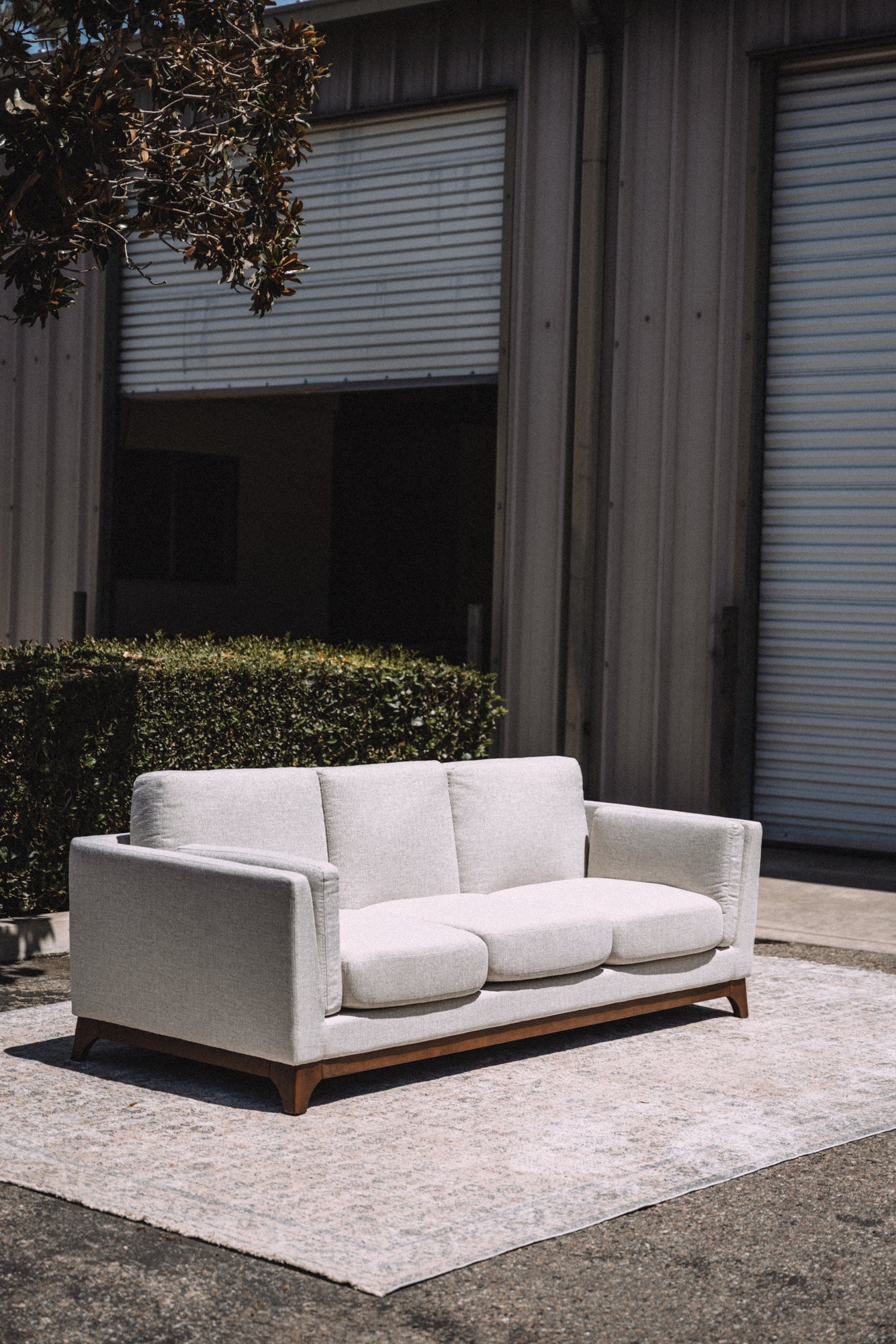 Article Ceni 83" Sofa - Chalk Gray