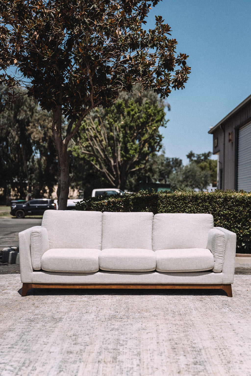 Article Ceni 83" Sofa - Chalk Gray