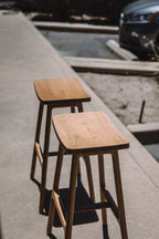 Article Esse Counter Stool - Light Oak (Set of 4)
