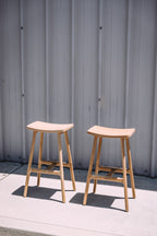 Article Esse Counter Stool - Light Oak (Set of 4)