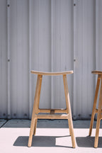 Article Esse Counter Stool - Light Oak (Set of 4)