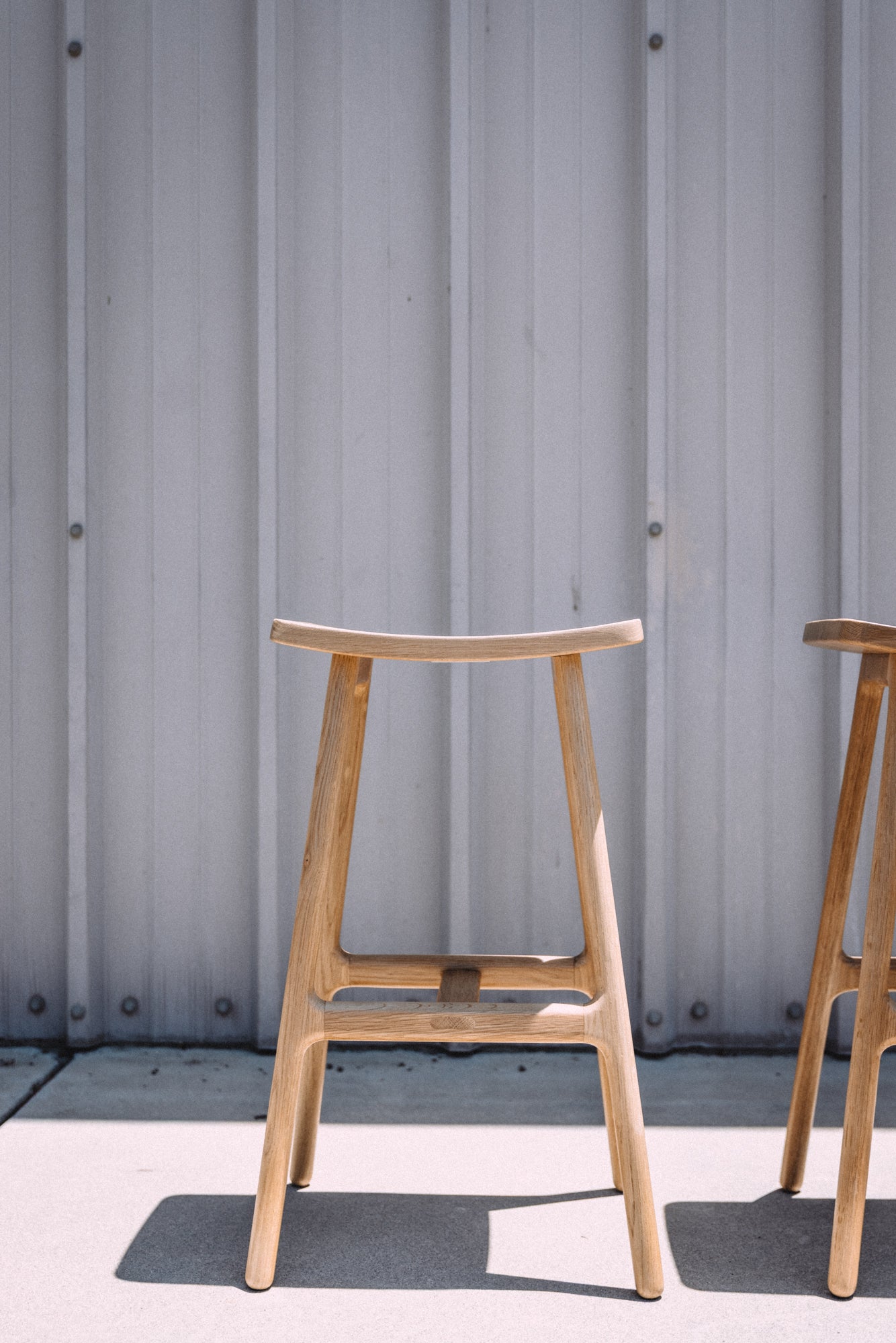 Article Esse Counter Stool - Light Oak (Set of 4)