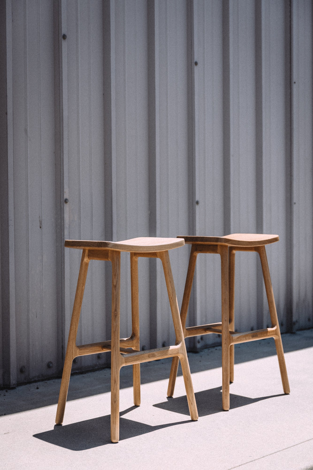 Article Esse Counter Stool - Light Oak (Set of 4)