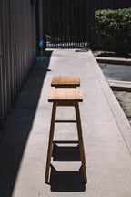 Article Esse Counter Stool - Light Oak (Set of 4)