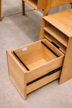 Article Fantol 14.5" File Cabinet - Natural Oak