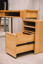 Article Fantol 14.5" File Cabinet - Natural Oak