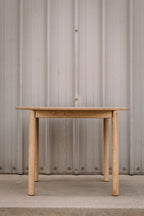 Article Heidi 42" Round Dining Table - White Oak