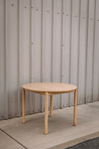 Article Heidi 42" Round Dining Table - White Oak