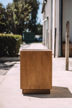Article Kouva 2-Drawer Nightstand Smoked Oak