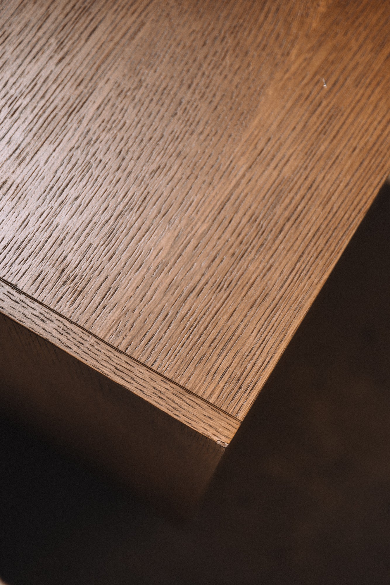 Article Kouva 2-Drawer Nightstand Smoked Oak