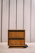 Article Kouva 2-Drawer Nightstand Smoked Oak