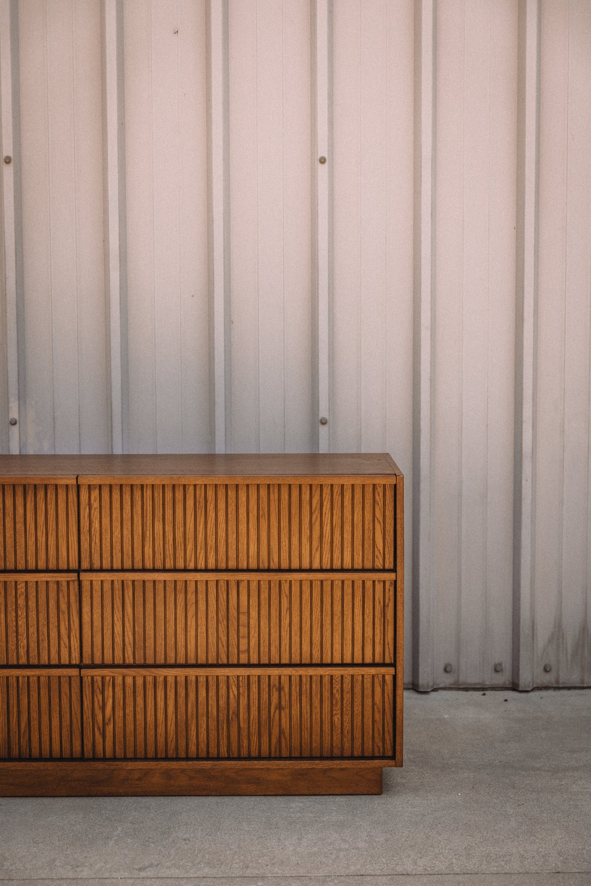 Article Kouva 6-Drawer Dresser - Smoked Oak