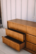 Article Kouva 6-Drawer Dresser - Smoked Oak