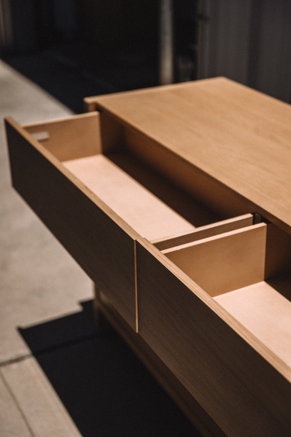 Article Leif 6-Drawer Double Dresser - White Oak