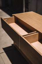 Article Leif 6-Drawer Double Dresser - White Oak