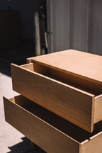 Article Leif 6-Drawer Double Dresser - White Oak