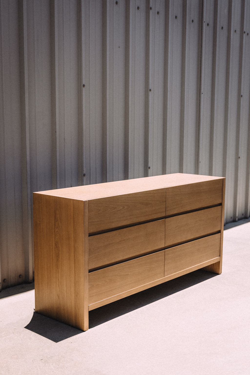 Article Leif 6-Drawer Double Dresser - White Oak