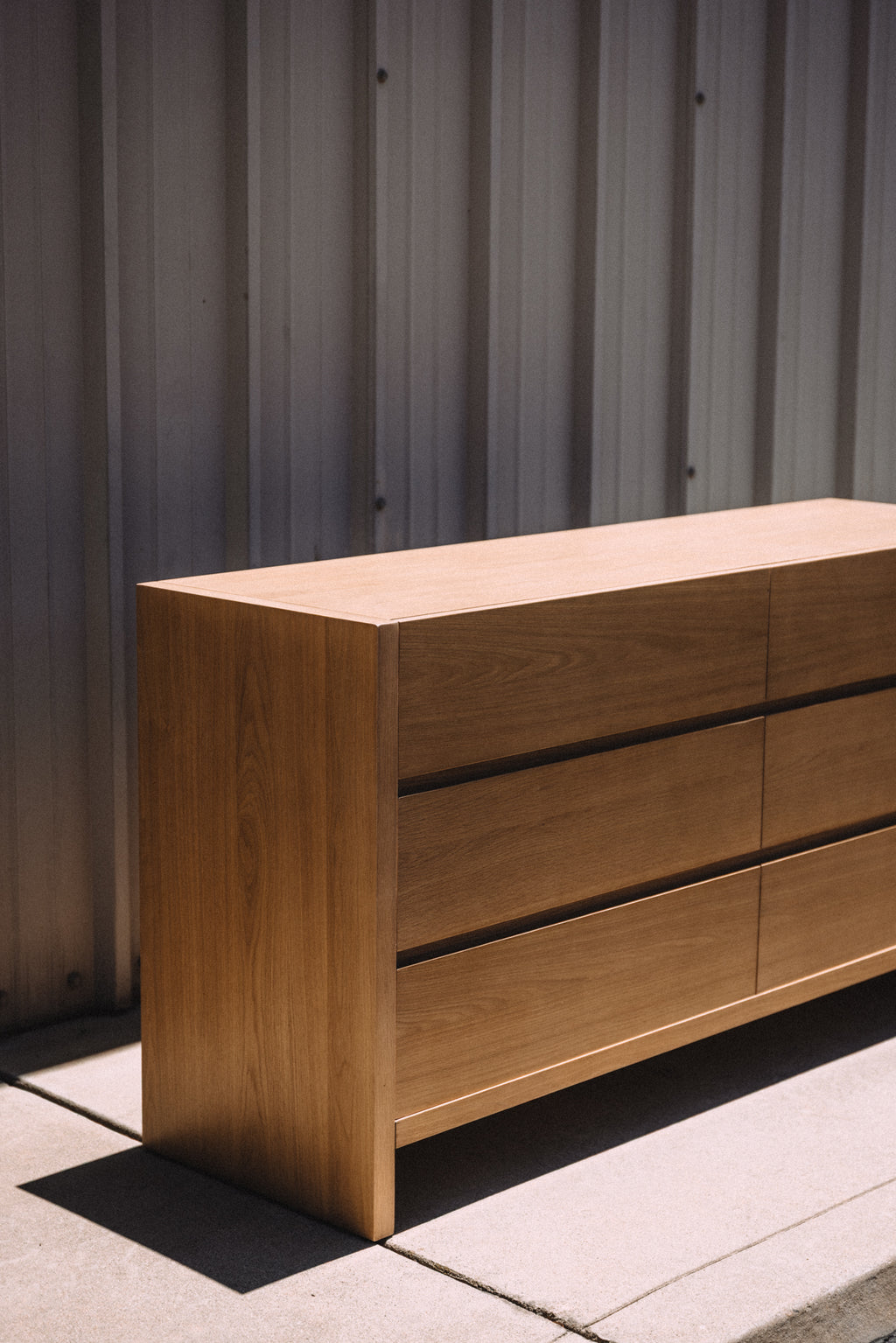 Article Leif 6-Drawer Double Dresser - White Oak