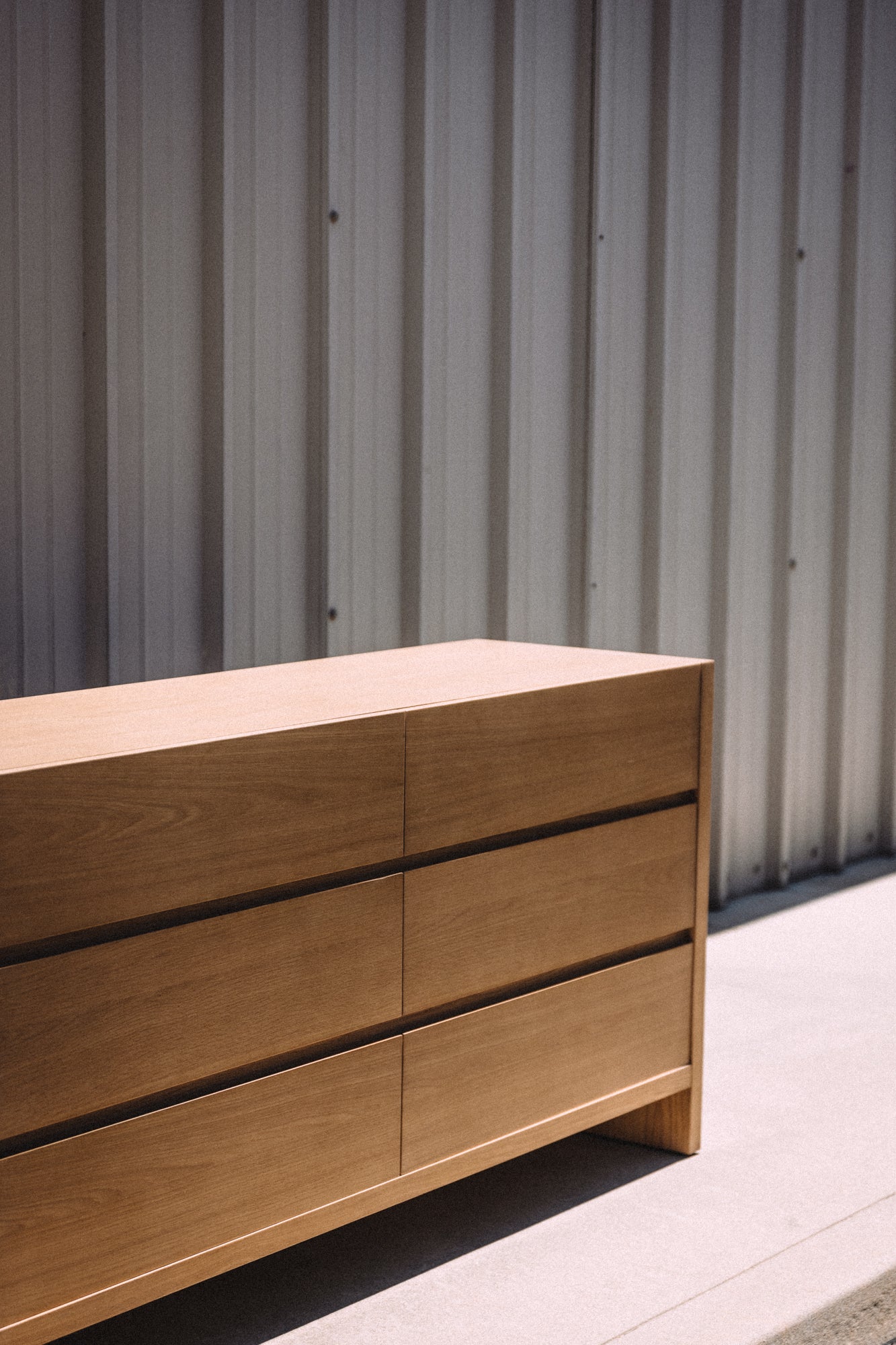 Article Leif 6-Drawer Double Dresser - White Oak