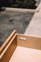 Article Leif 6-Drawer Double Dresser - White Oak