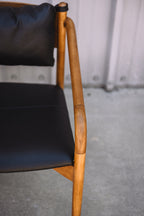 Article Lento 25" Leather Lounge Chair - Black