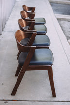 Article Meja Leather Dining Chairs (Set of 4)