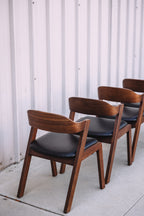 Article Meja Leather Dining Chairs (Set of 4)
