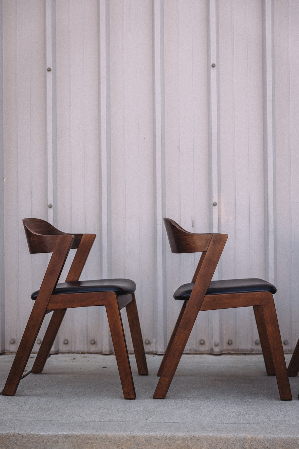 Article Meja Leather Dining Chairs (Set of 4)