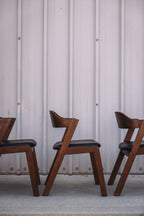 Article Meja Leather Dining Chairs (Set of 4)
