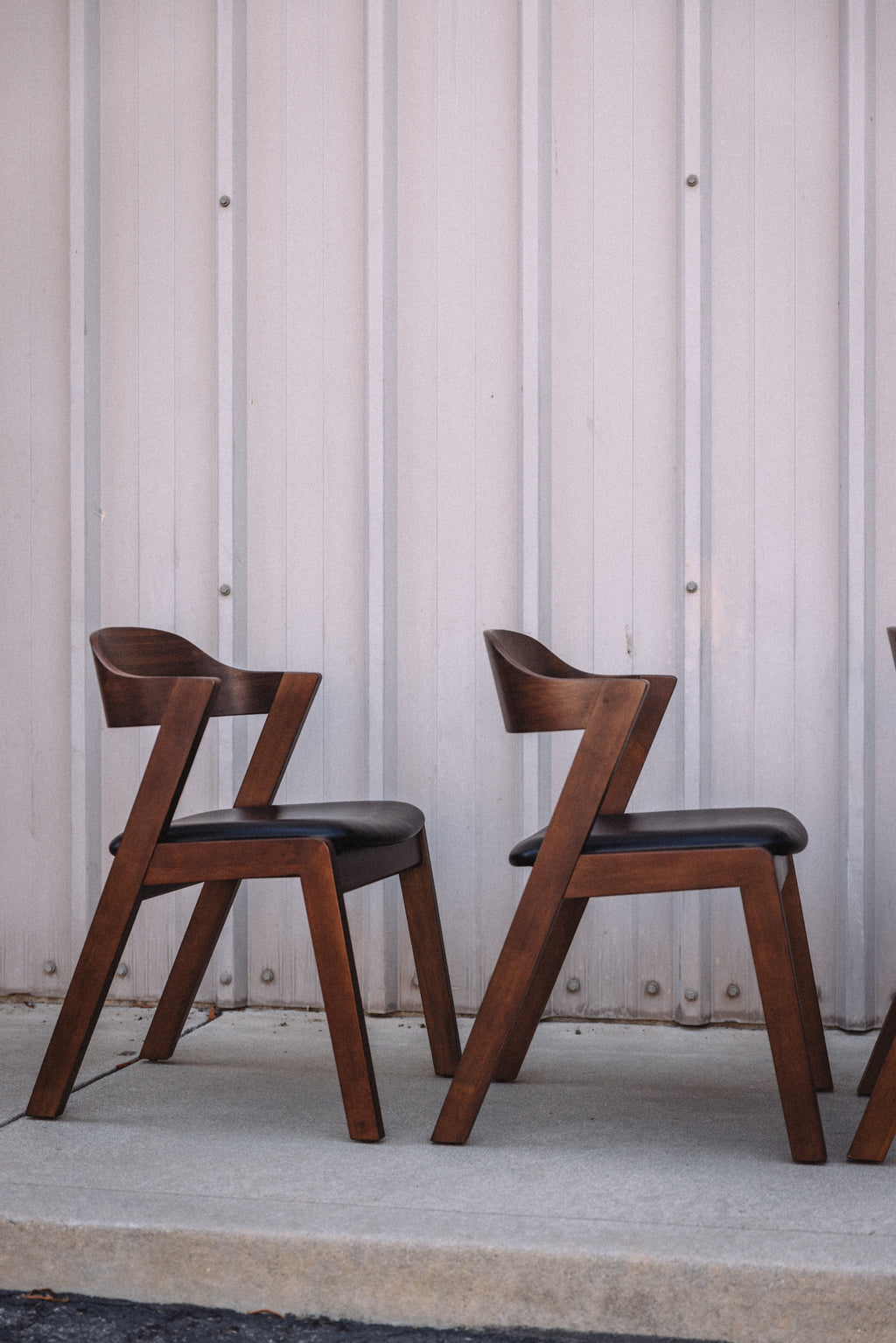 Article Meja Leather Dining Chairs (Set of 4)
