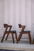 Article Meja Leather Dining Chairs (Set of 4)