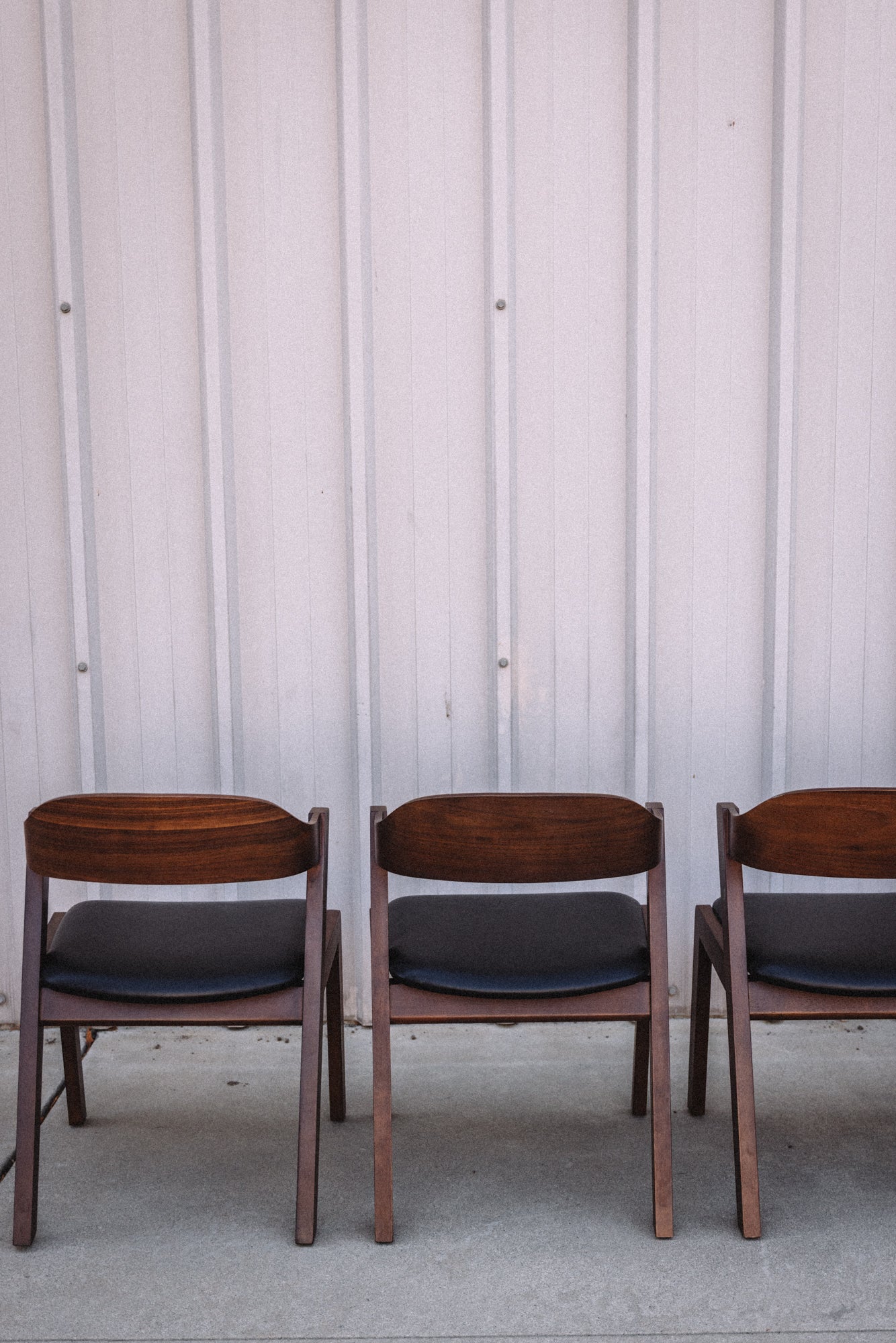 Article Meja Leather Dining Chairs (Set of 4)