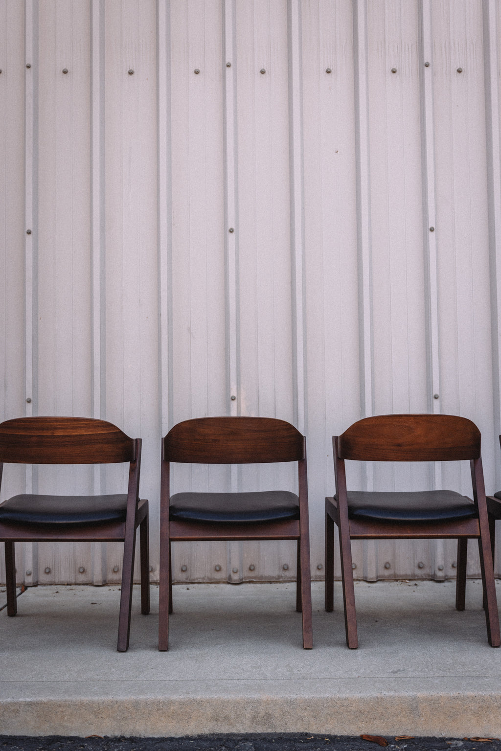 Article Meja Leather Dining Chairs (Set of 4)