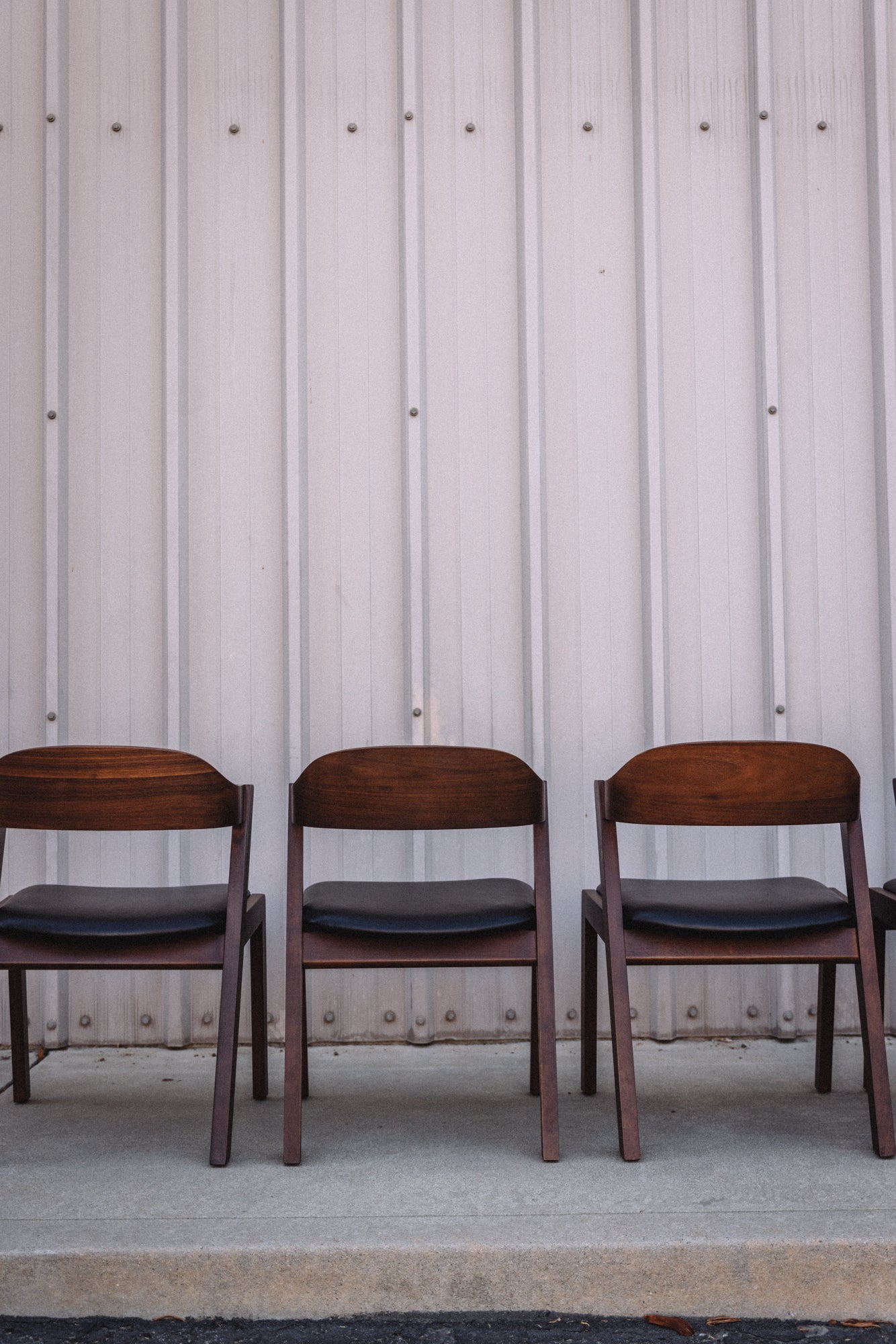 Article Meja Leather Dining Chairs (Set of 4)
