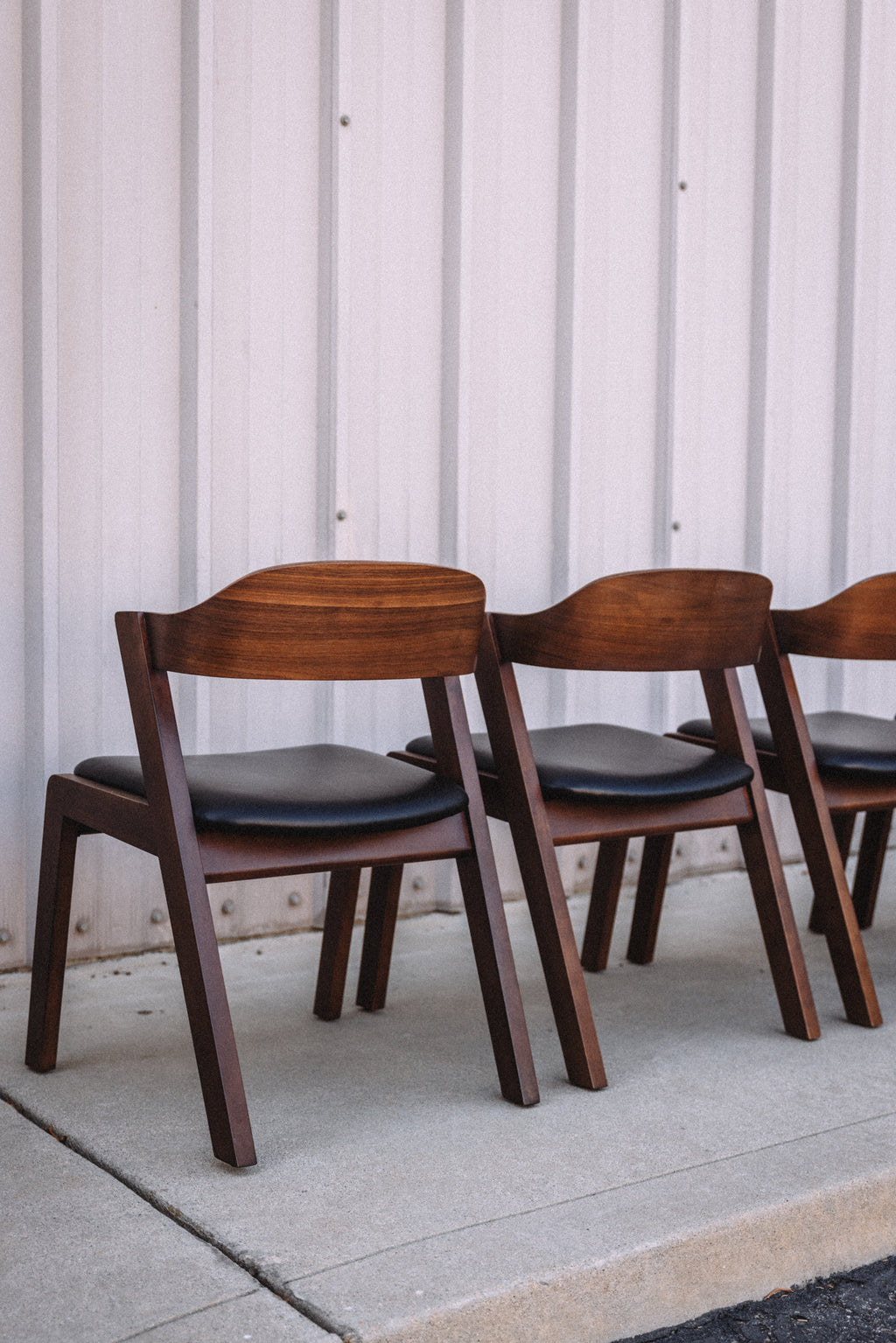 Article Meja Leather Dining Chairs (Set of 4)