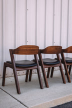 Article Meja Leather Dining Chairs (Set of 4)