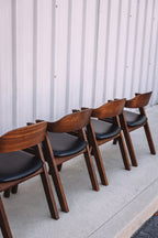 Article Meja Leather Dining Chairs (Set of 4)