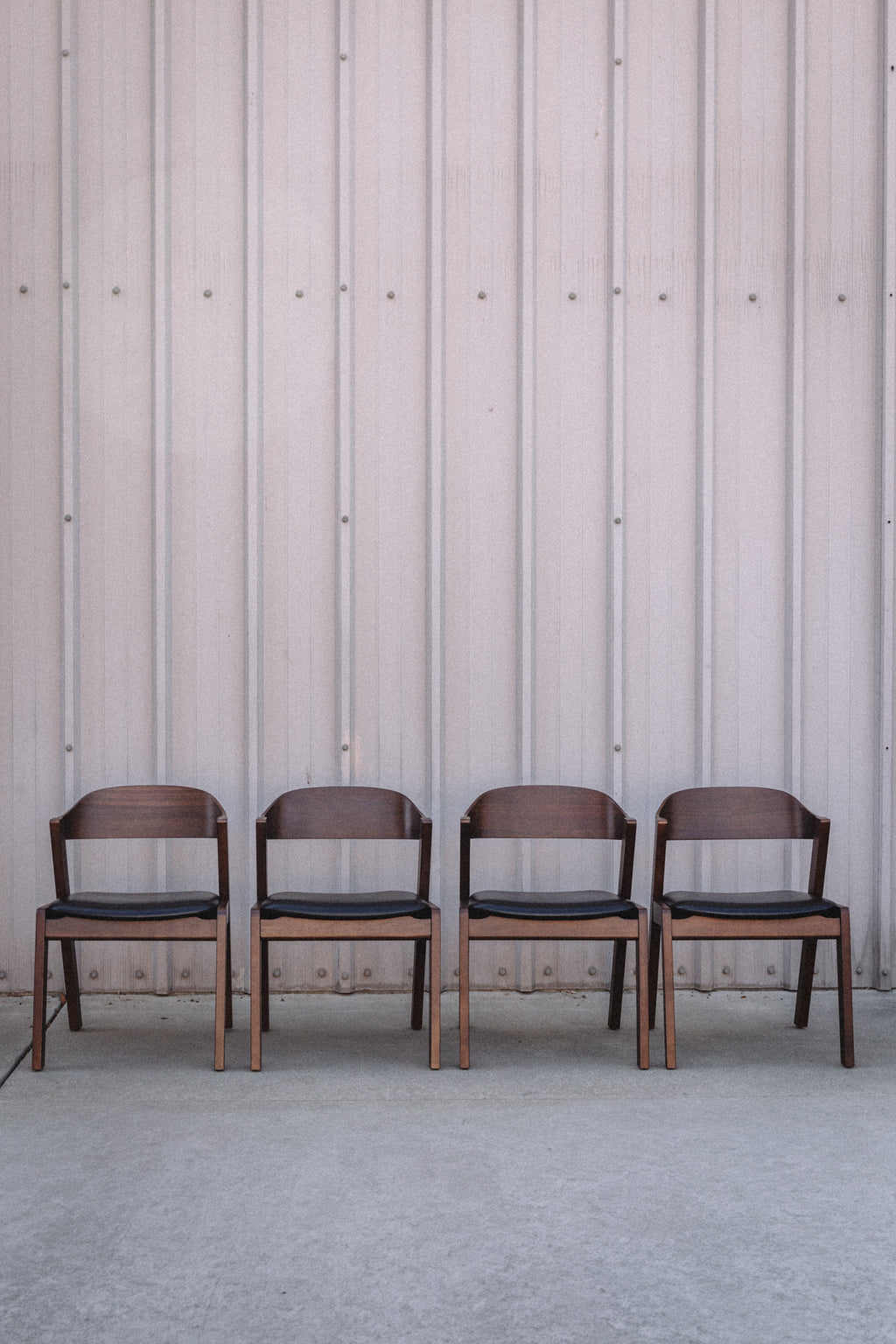 Article Meja Leather Dining Chairs (Set of 4)