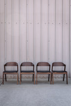 Article Meja Leather Dining Chairs (Set of 4)