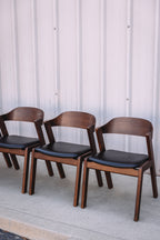 Article Meja Leather Dining Chairs (Set of 4)