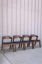 Article Meja Leather Dining Chairs (Set of 4)