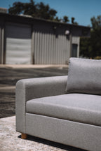Article Nordby 104" Reversible Sleeper Sectional - Pep Gray