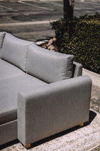 Article Nordby 104" Reversible Sleeper Sectional - Pep Gray