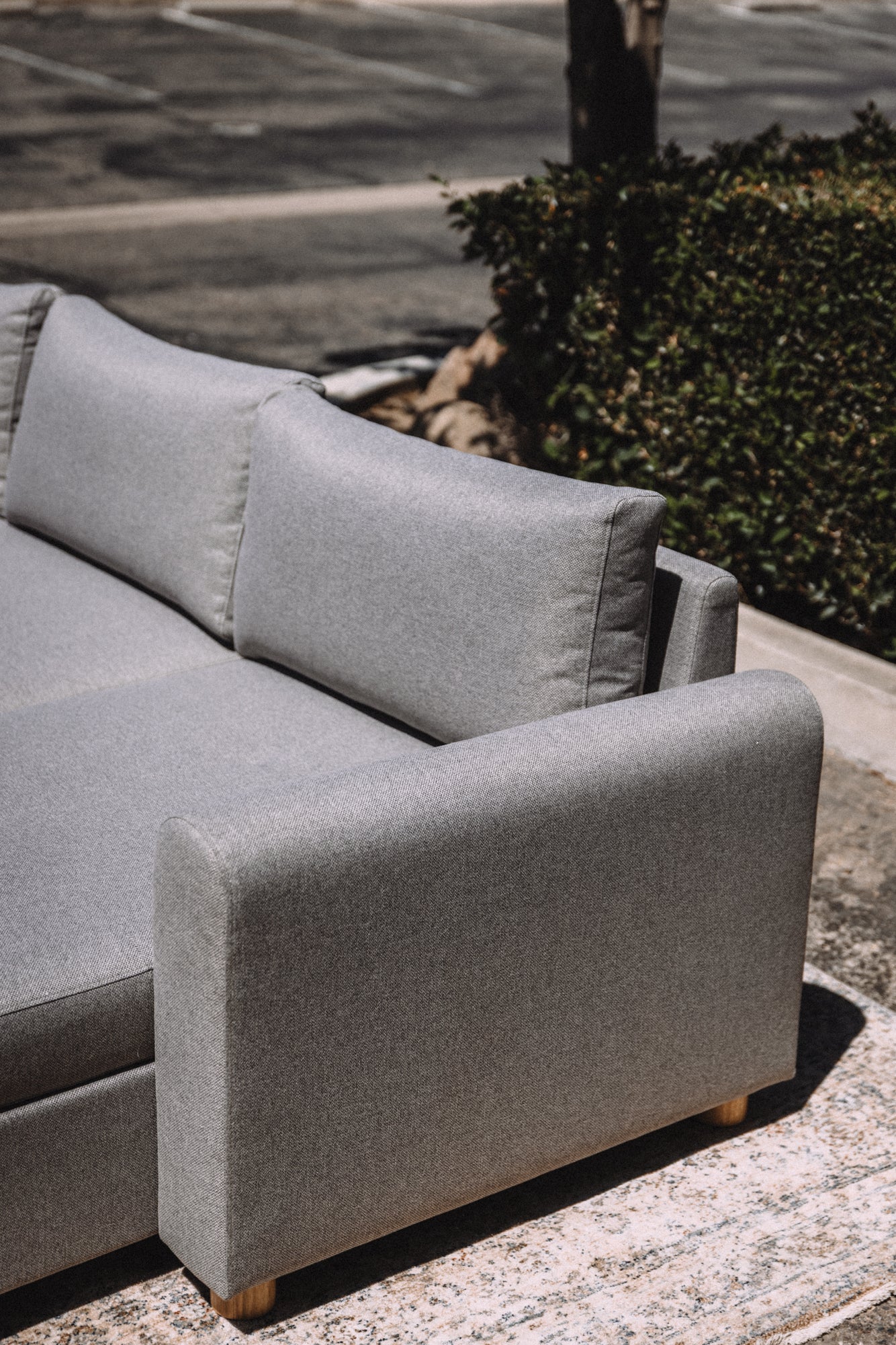 Article Nordby 104" Reversible Sleeper Sectional - Pep Gray