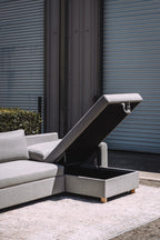 Article Nordby 104" Reversible Sleeper Sectional - Pep Gray