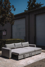 Article Nordby 104" Reversible Sleeper Sectional - Pep Gray